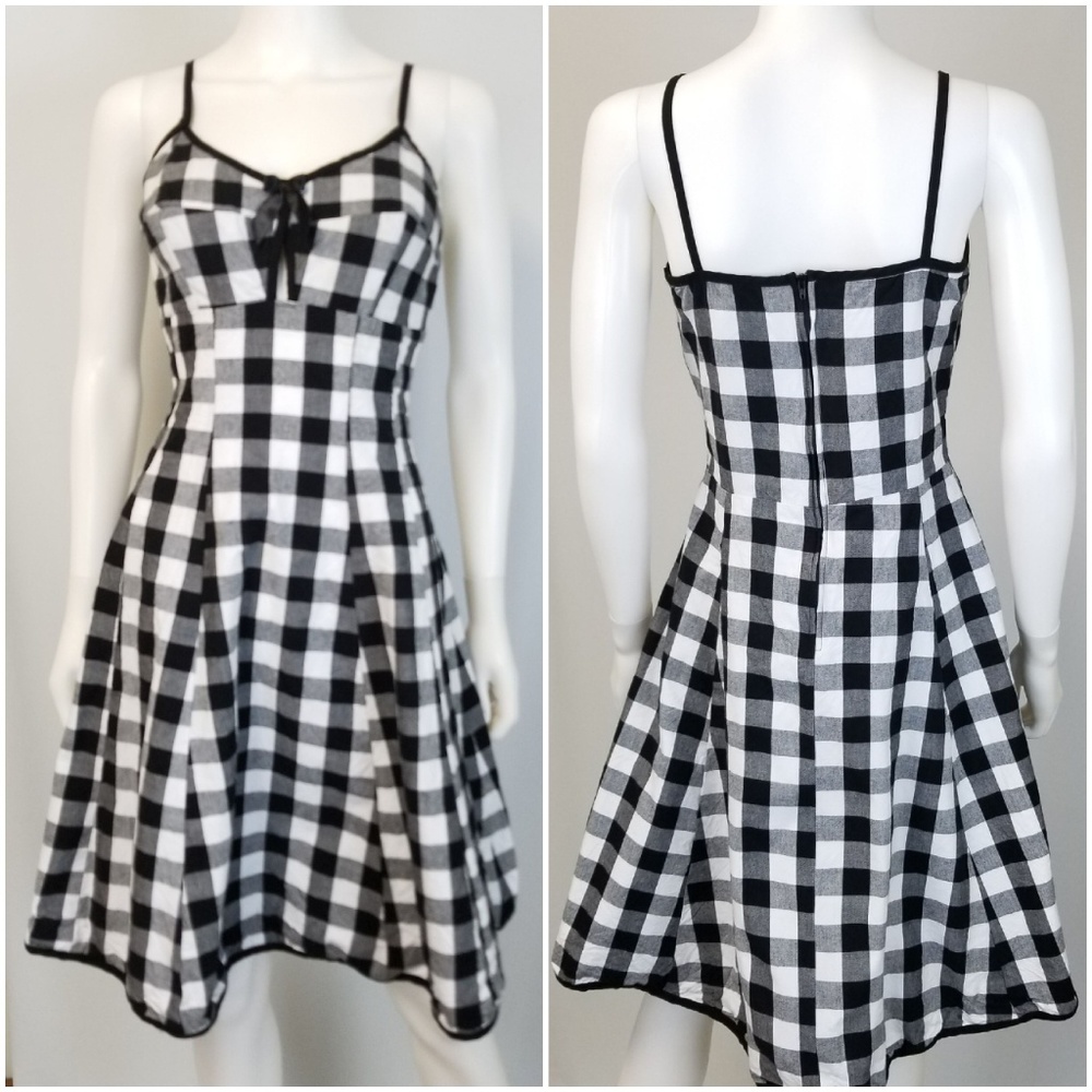 Bernie Dexter Gingham Bullet Dress